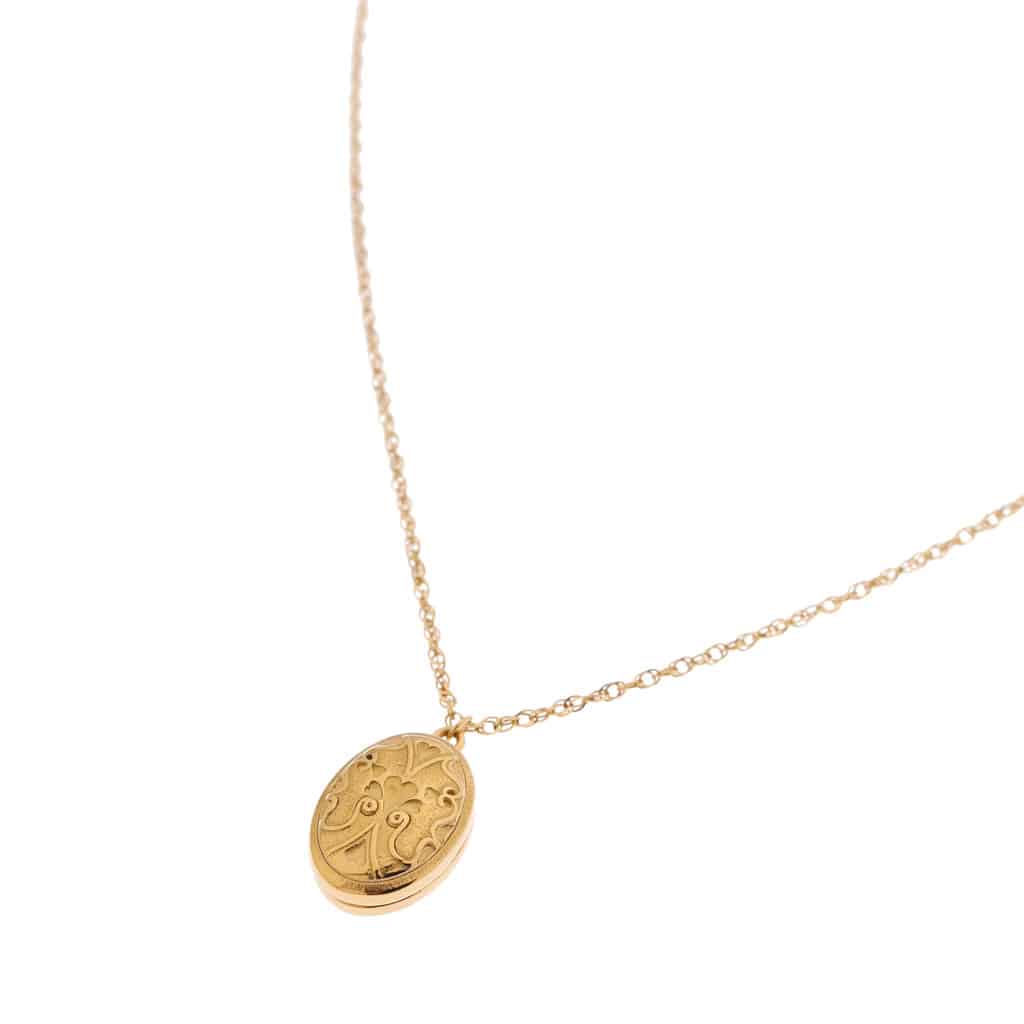 Label Kiki | Hidden memories necklace gold