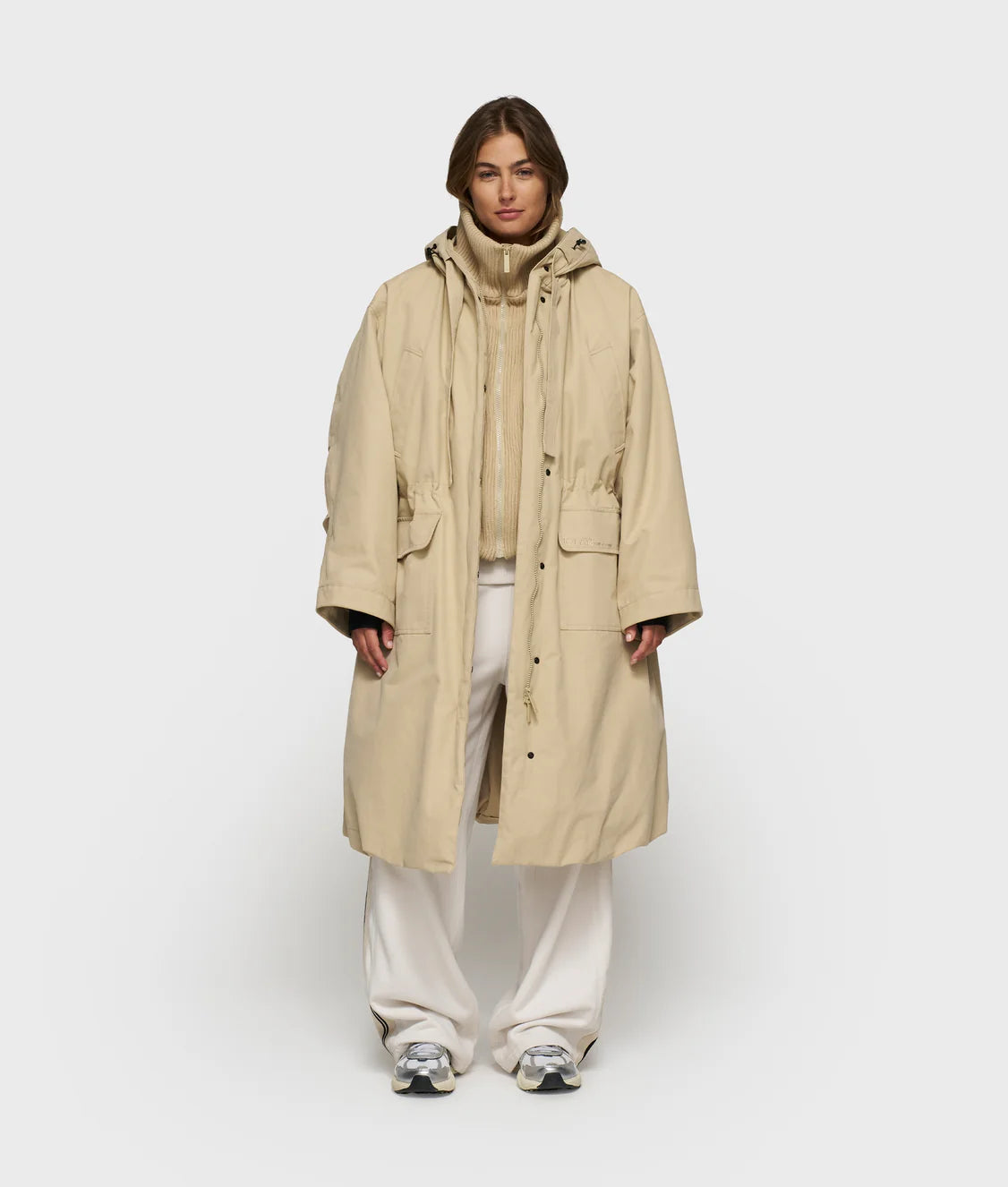 10DAYS | The Royal Parka - Pure Sand