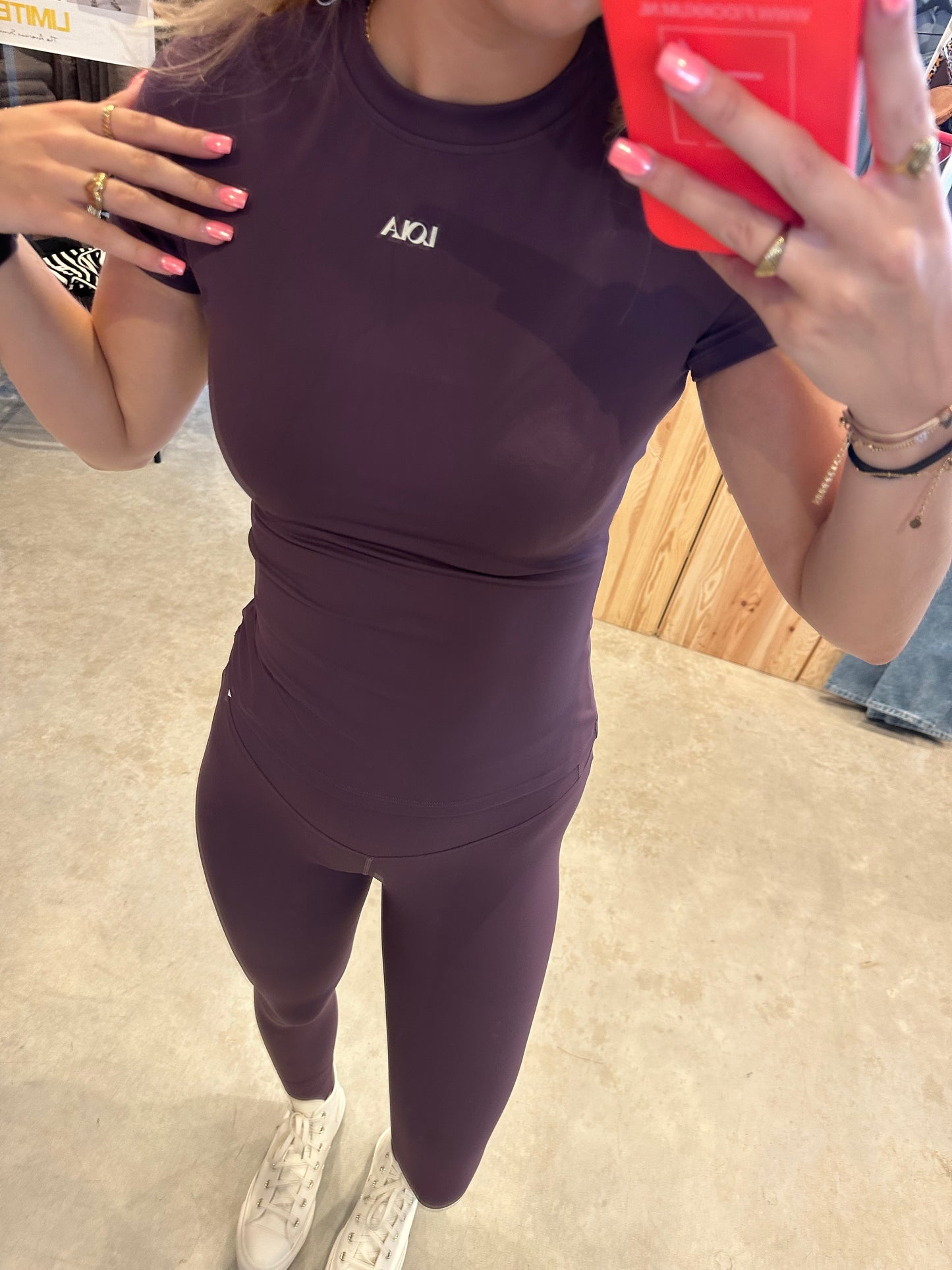The Lola Club| Meave Aubergine Top