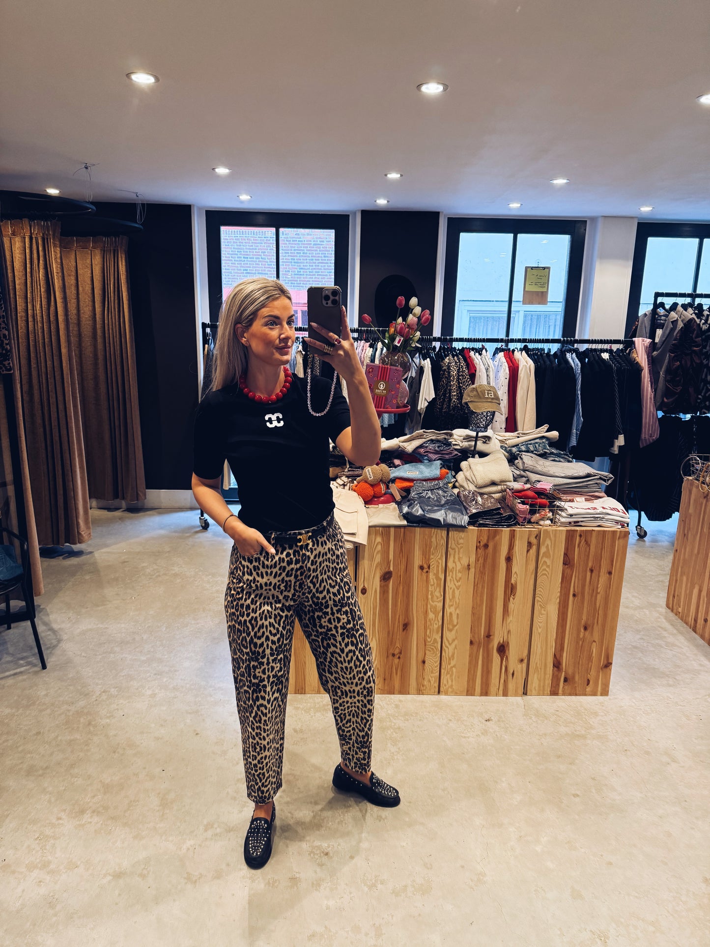 Co'Couture | Leocc Pleat LL Pant - Khaki (199-31611)