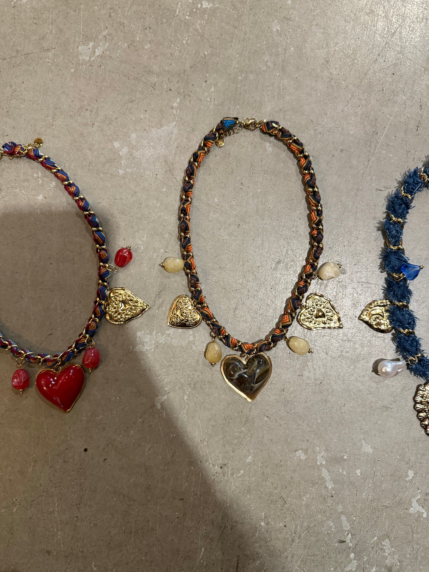 FÍ Sieraden | Ketting Harten - Meerdere opties mogelijk