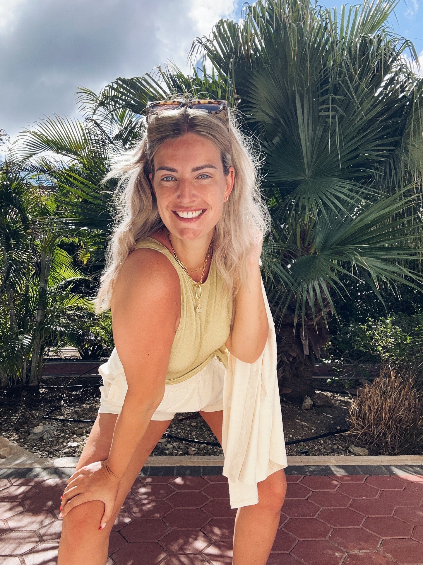 The Lola Club | Indy Zebra White Blouse