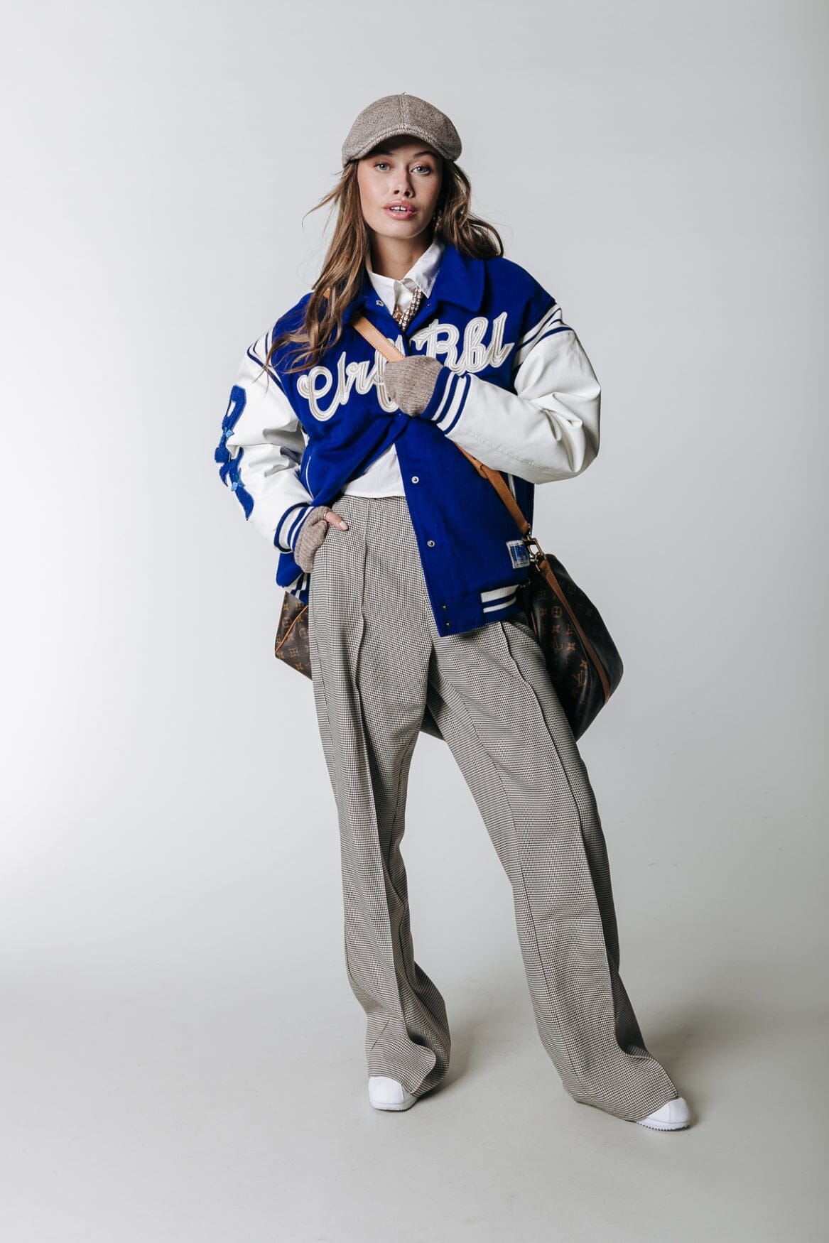 Colourful Rebel | Rus Check Pants Light brown