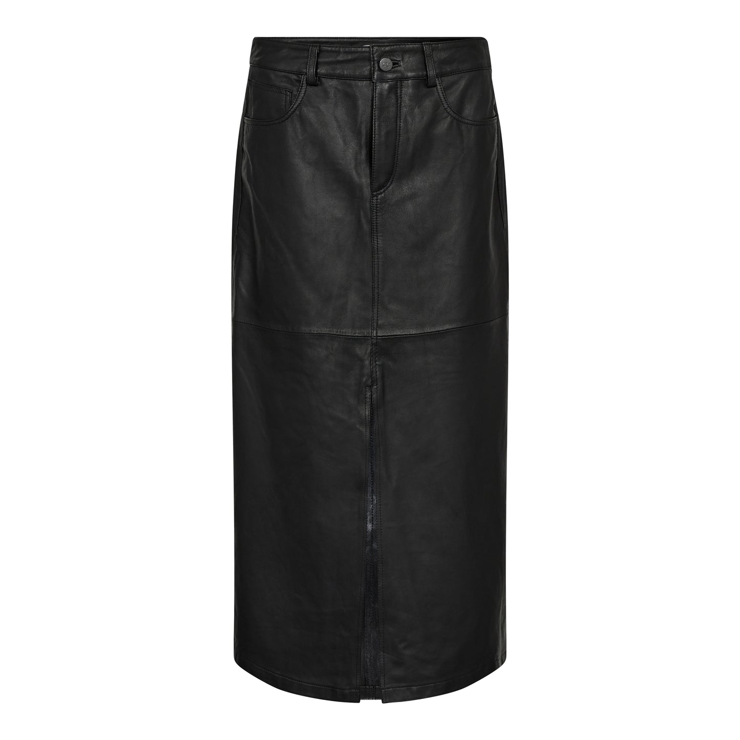 Co'couture | PhoebeCC Leather Slit Skirt