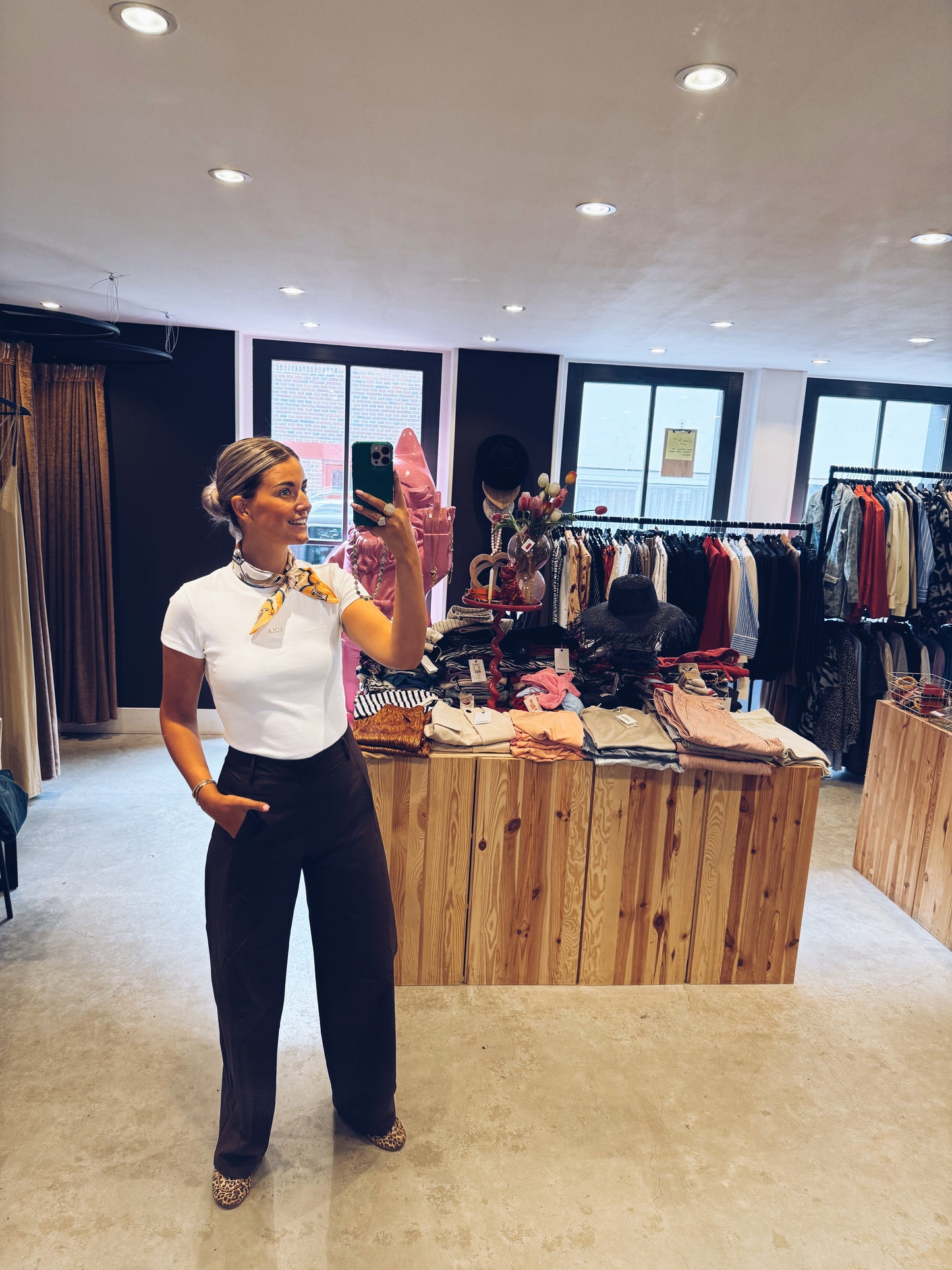 Co'Couture | MariaCC LL Pant - Mocca