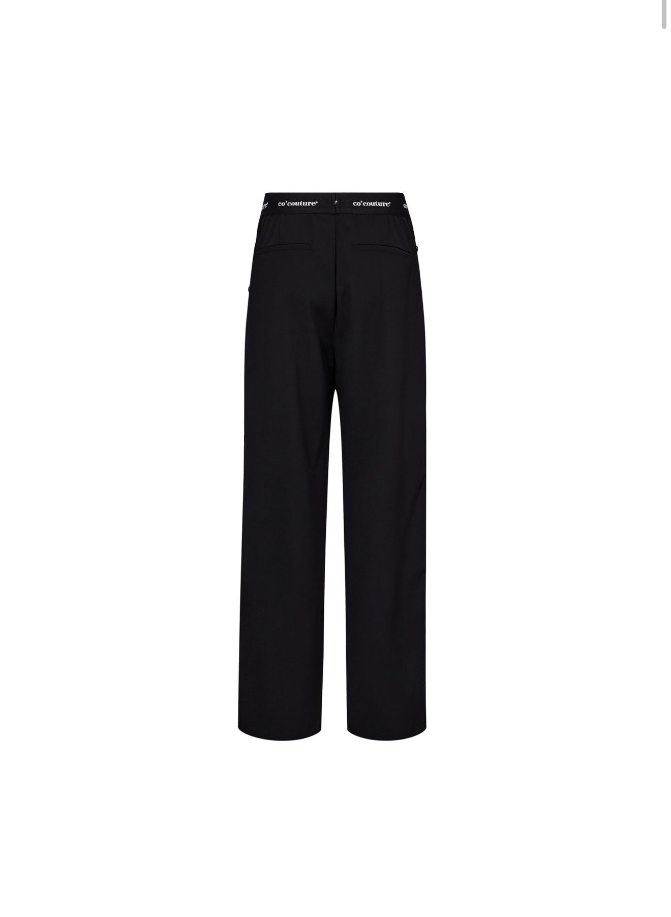 Co'Couture | AminaCC Logo Panel LL Pant - Navy (245-31370)