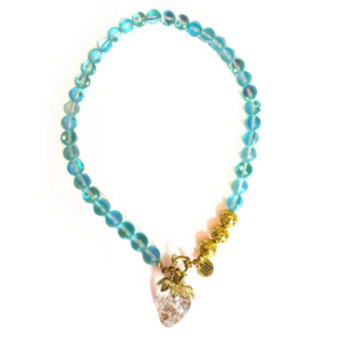 Lisa-Marie | Milky Way Necklace - Labradoriet Edelsteen (Diverse kleuren)