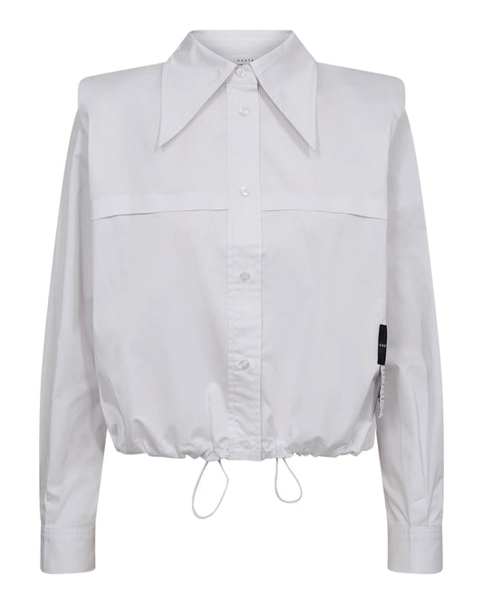 Haute L'Amitié | Poplin Rolou Shirt - White