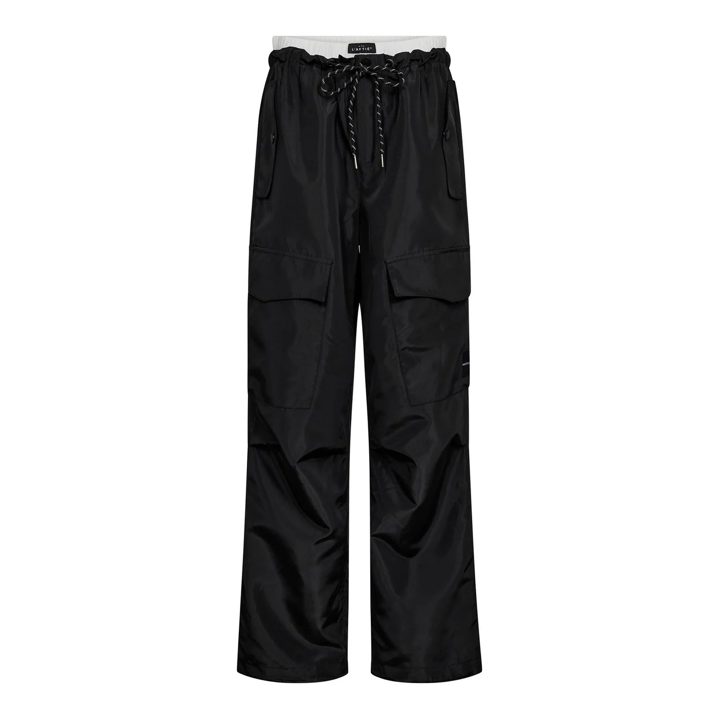 Haute L'Amitié | Cargo Pull On Tall Trouser - Black (HL10349)
