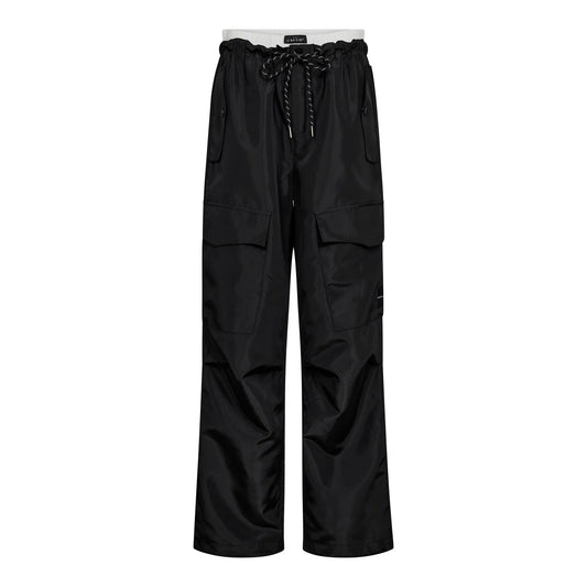 Haute L'Amitié | Cargo Pull On Tall Trouser - Black (HL10349)