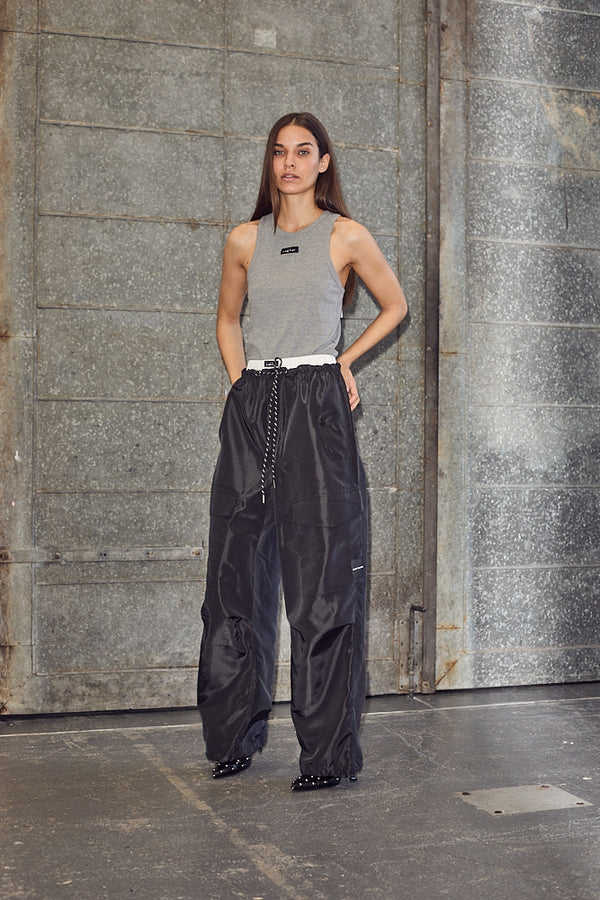 Haute L'Amitié | Cargo Pull On Tall Trouser - Black (HL10349)