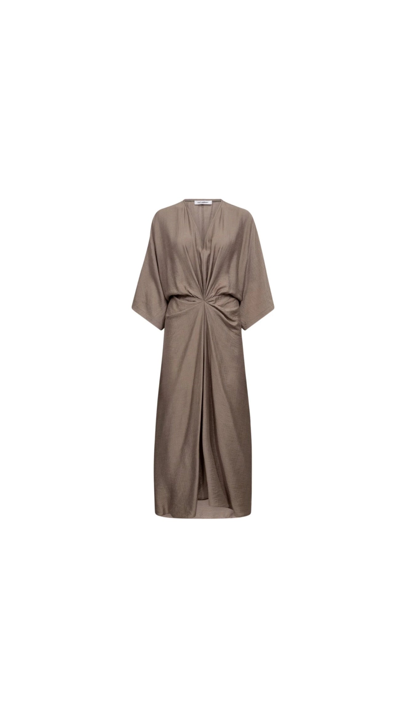 Co'Couture | HeraCC Knot Dress - Walnut