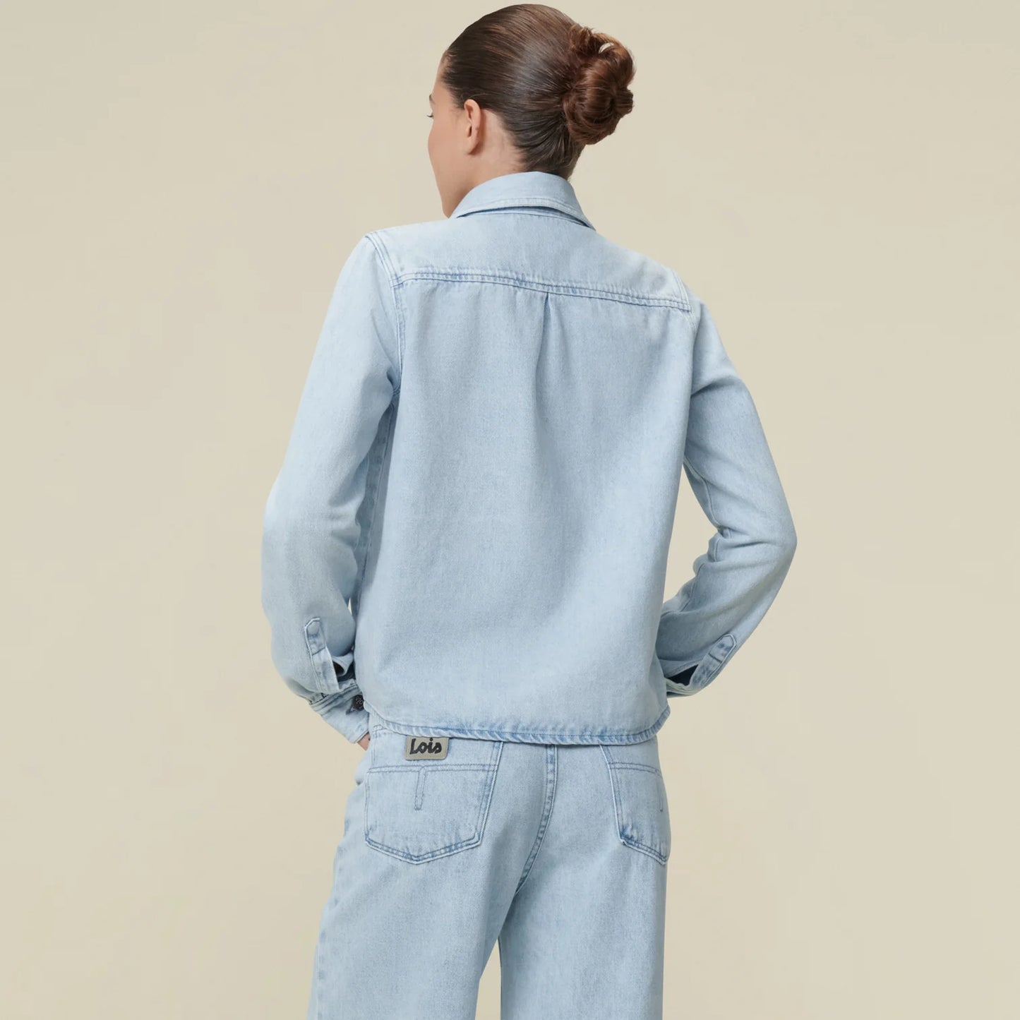 Lois Jeans | Isa Mauroi Bright TGS Shirt - Snow Bleached (3486-7973)