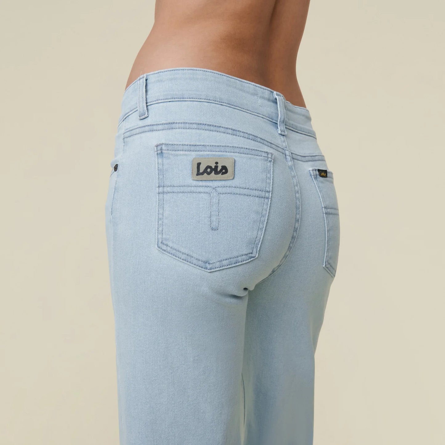 Lois Jeans | Lorna Denver Summer TGS Low Rise Wide Fit - Light Blue (3017-7974)