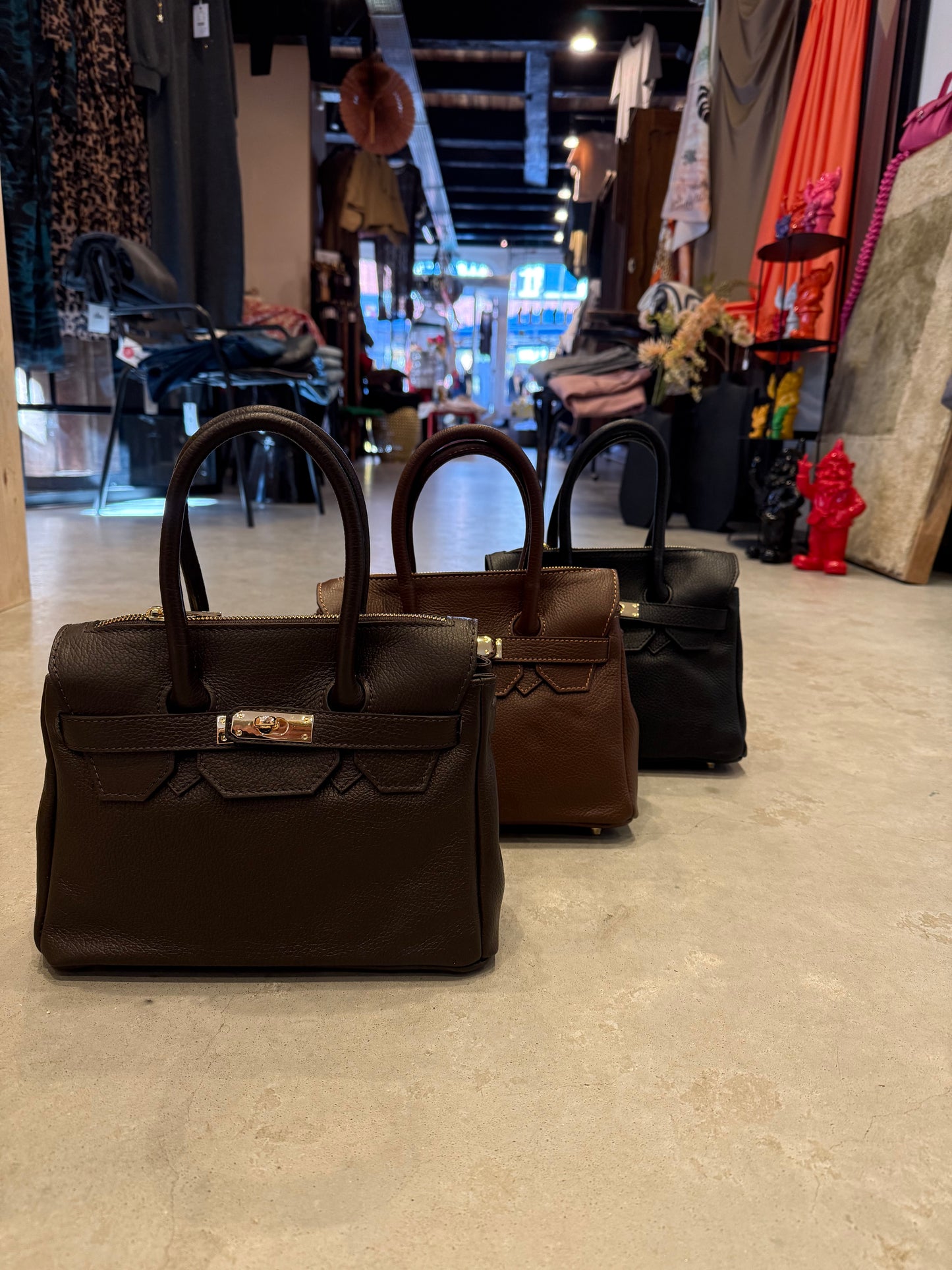 FÍ Tassen | Leren Tas - Diverse Kleuren