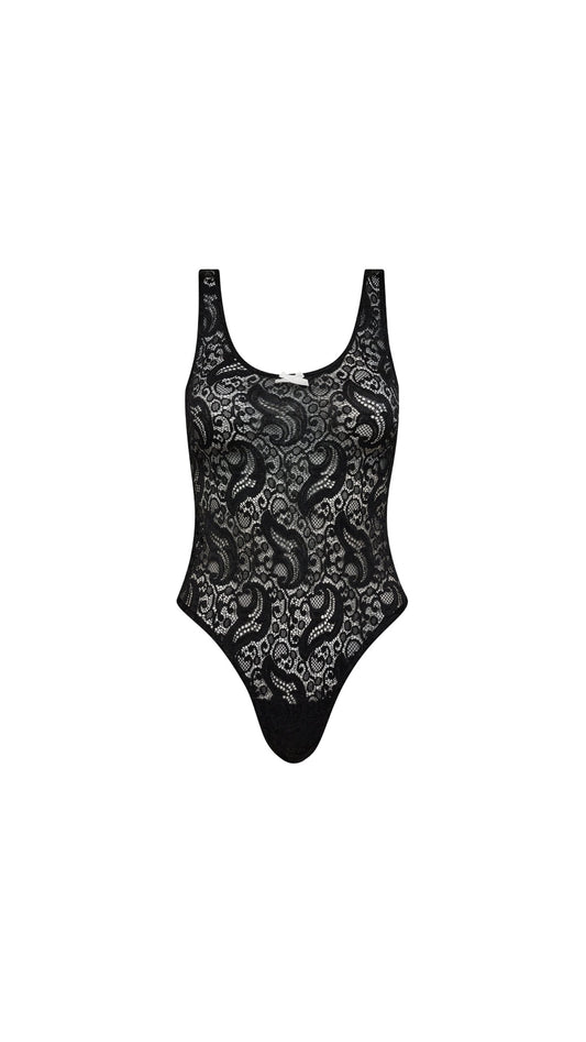 Haute L'Amitié | Summer Lace Body - Black (HL10108)