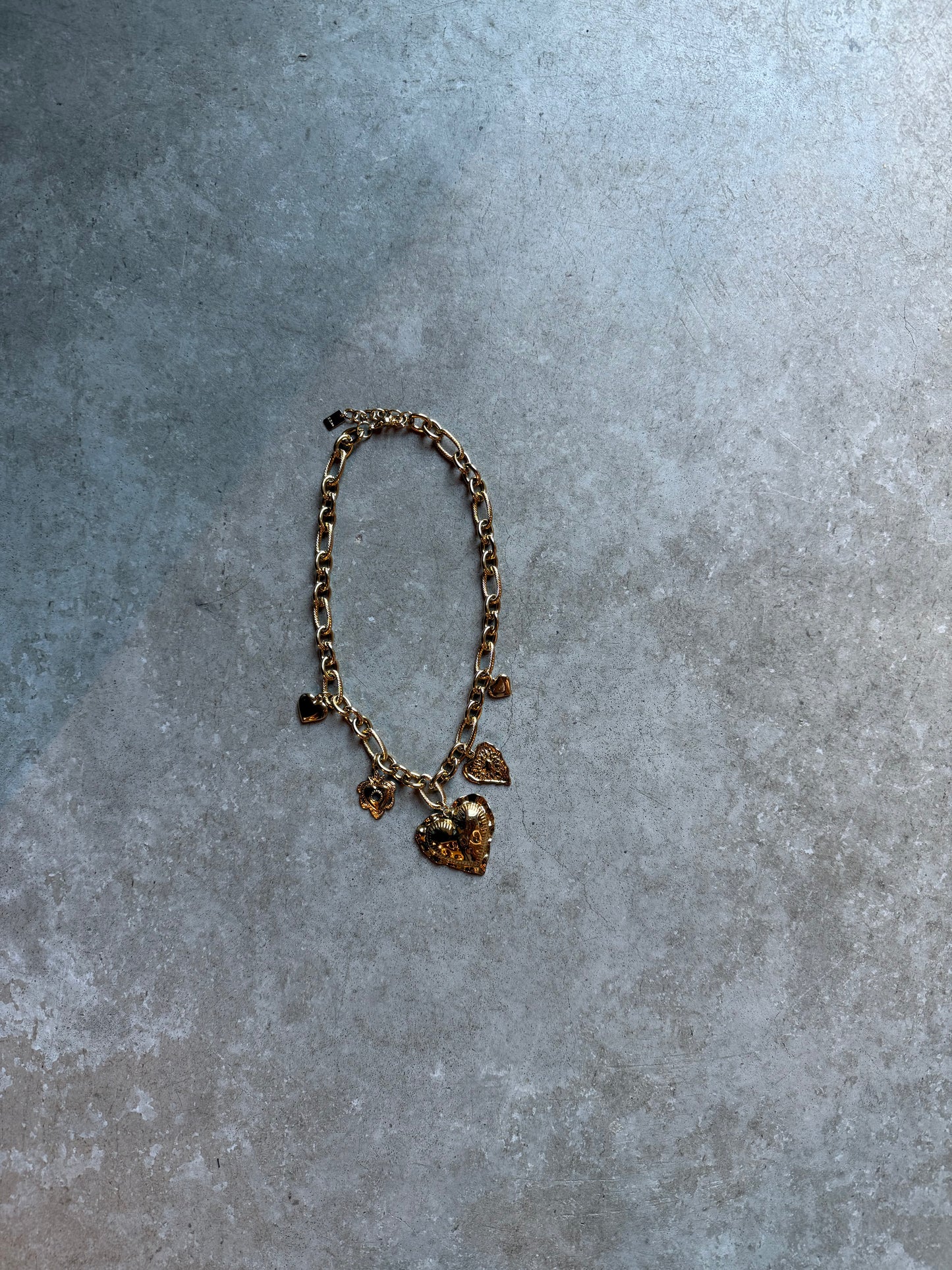 FÍ Sieraden | Gouden Ketting Met Hangers