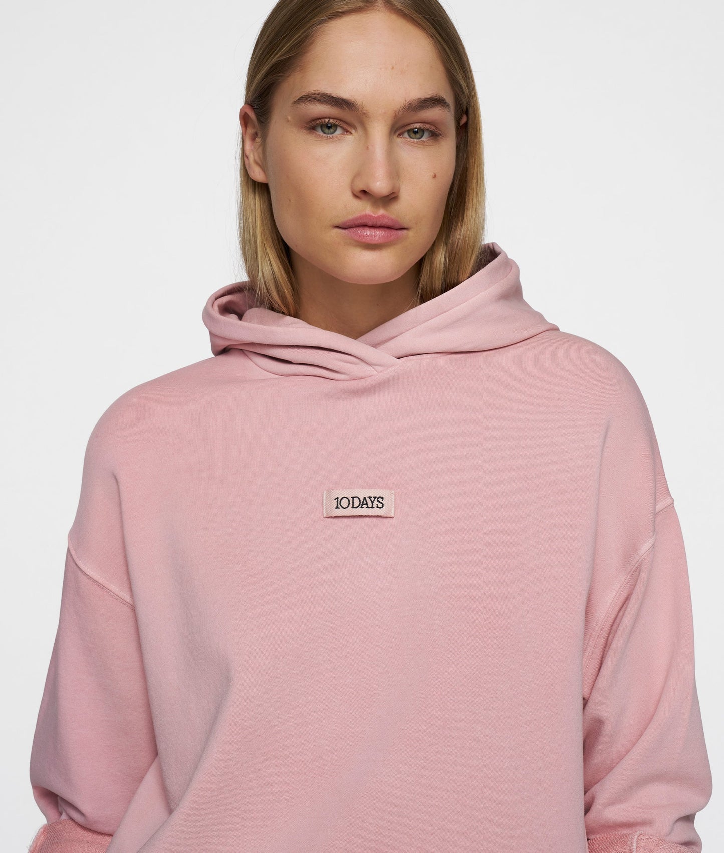 10 DAYS | Statement Hoodie - Raspberry (20-823-5201)