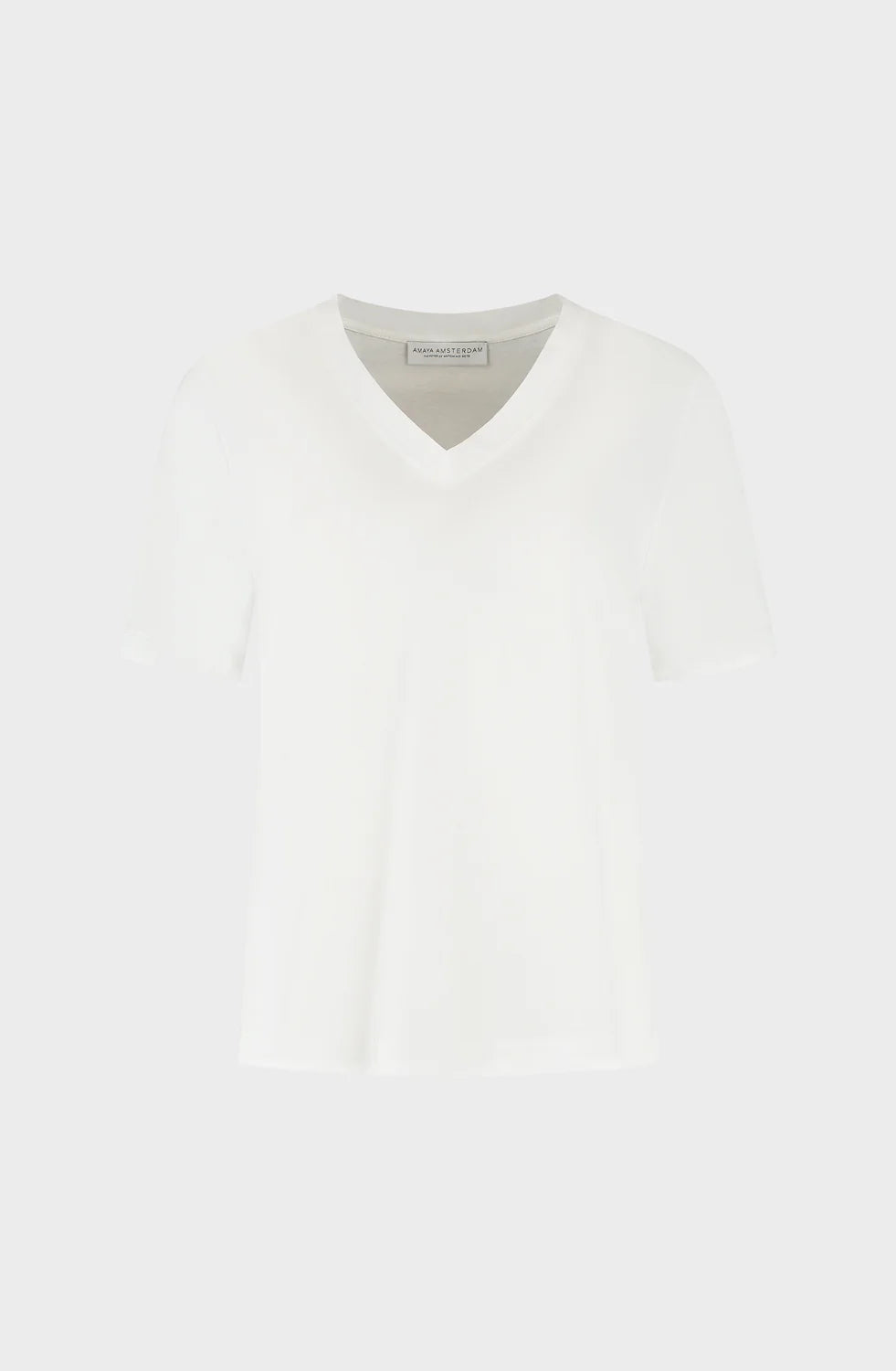 Amaya Amsterdam | Billy V-Neck - White