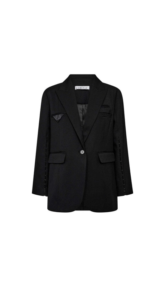 Haute L'amitié | Premiere Hook Blazer - Black