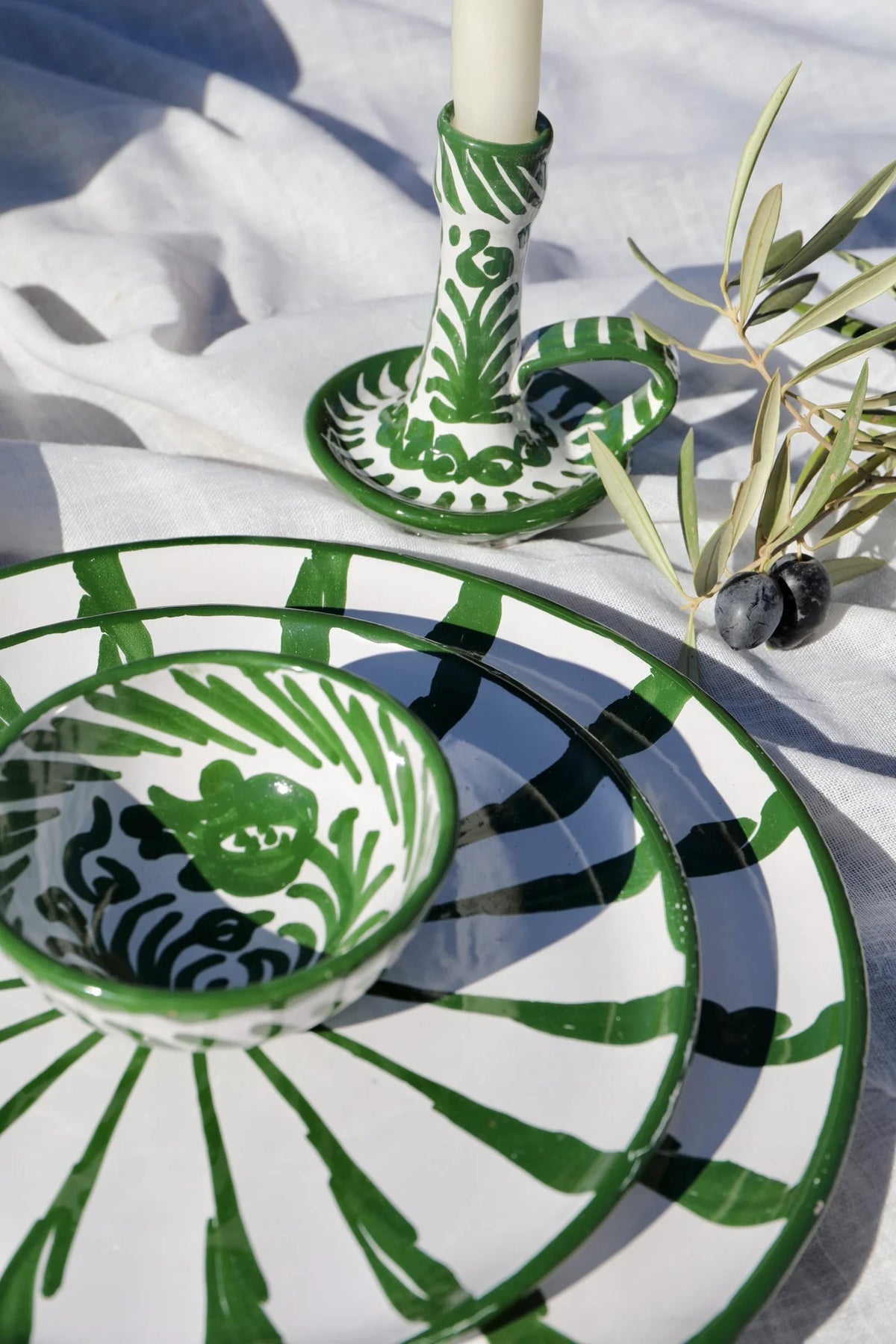 Lenta Living | Tapasschaaltje Pomegranate - Groen