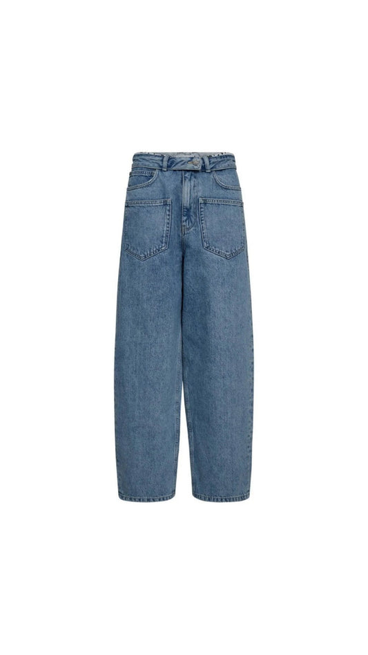 Haute L'Amitié | Flip Waist Pocket Tall Jeans - Bleached (HL10179)