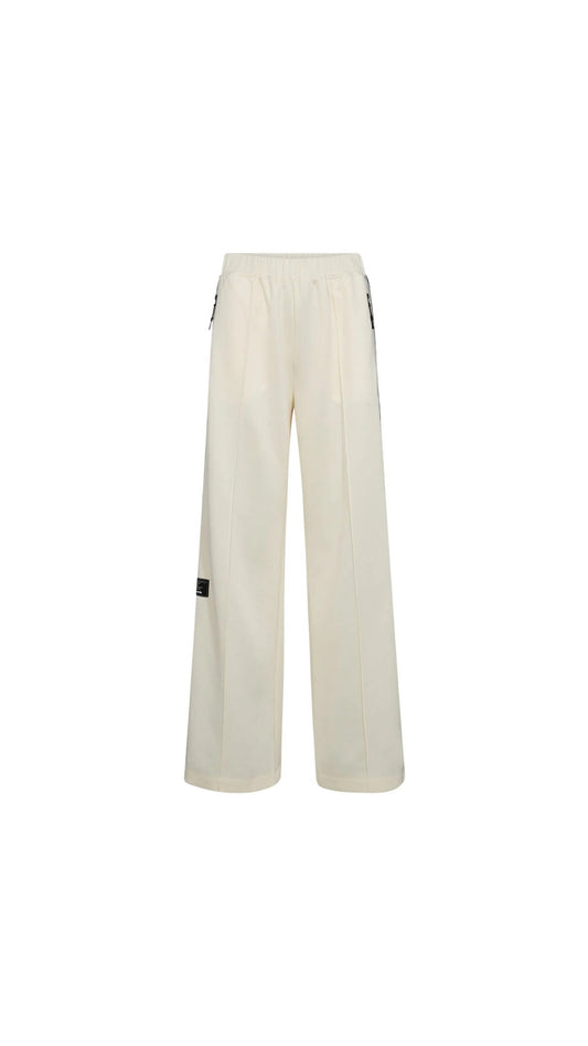 Haute L'Amitié | Baggy Track Tall Pants - Off-White