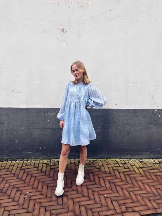 Co'couture | KarlyCC Dress - Pale Blue