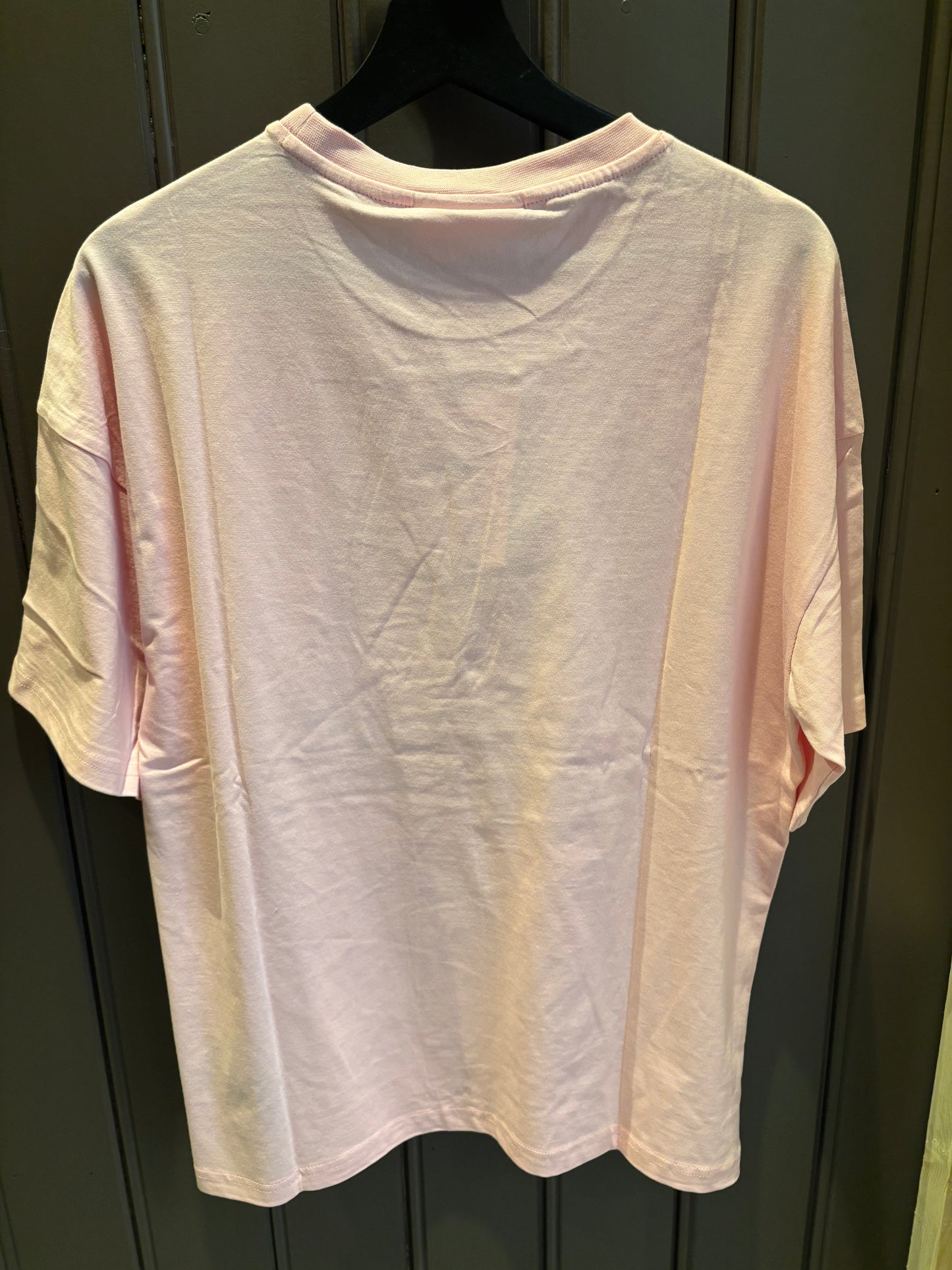 Colourful Rebel | Sweet Cherry Oversized Tee - Fresh Pink