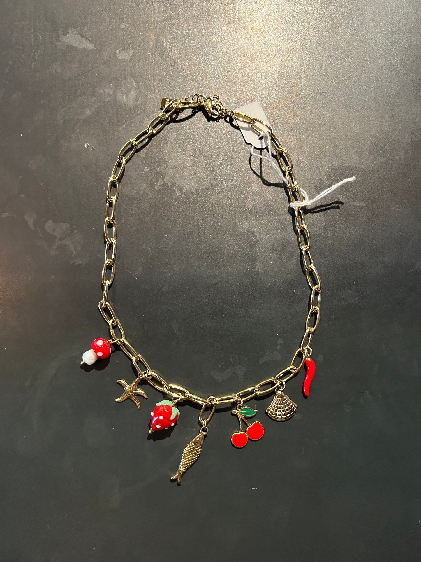 FÍ Sieraden | Schakelketting met bedels