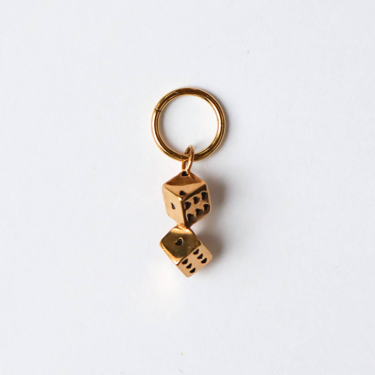 Label Kiki | Magical dice charm gold