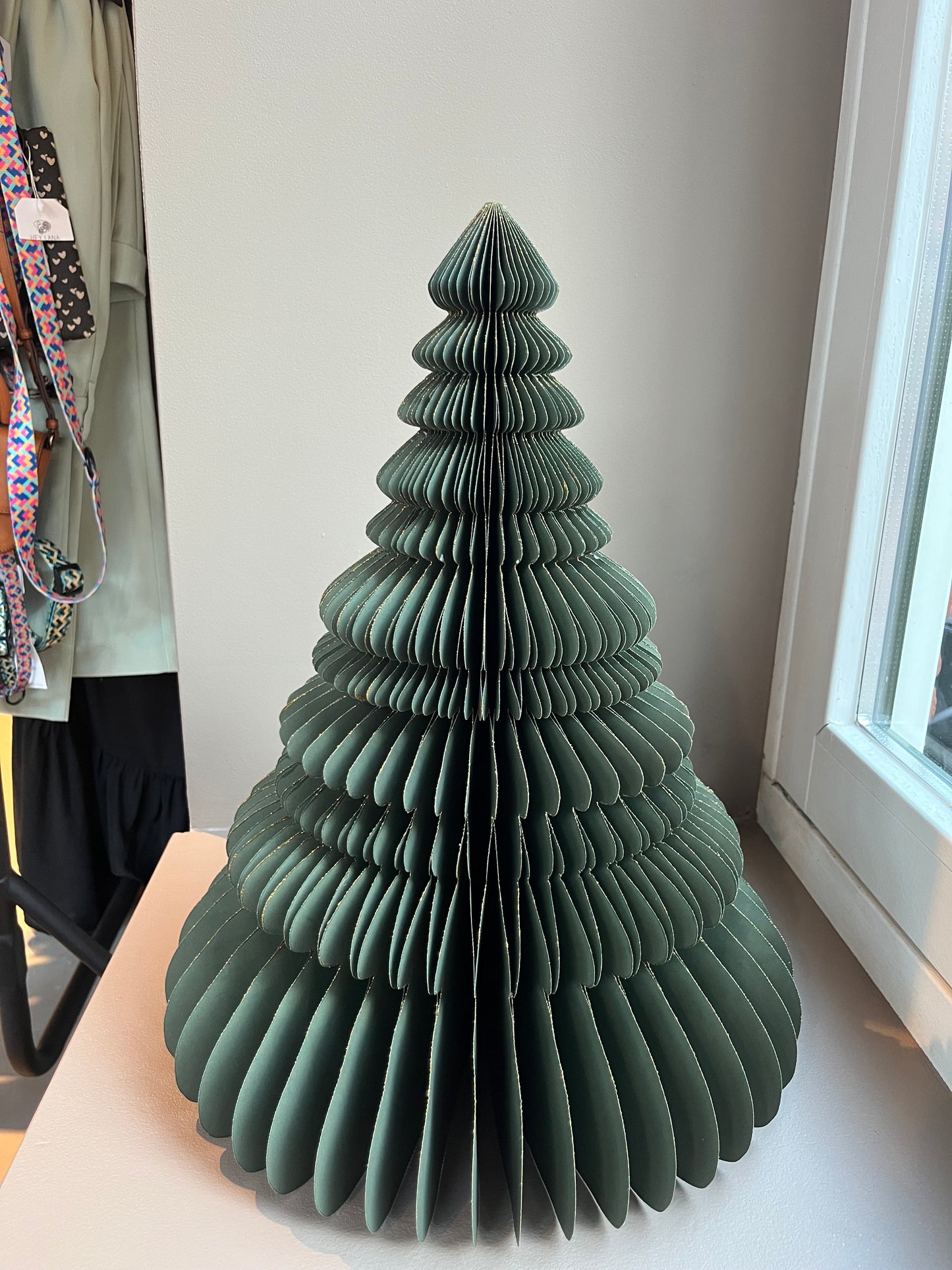 Only Natural | Honeycomb Kerstboom - Groen
