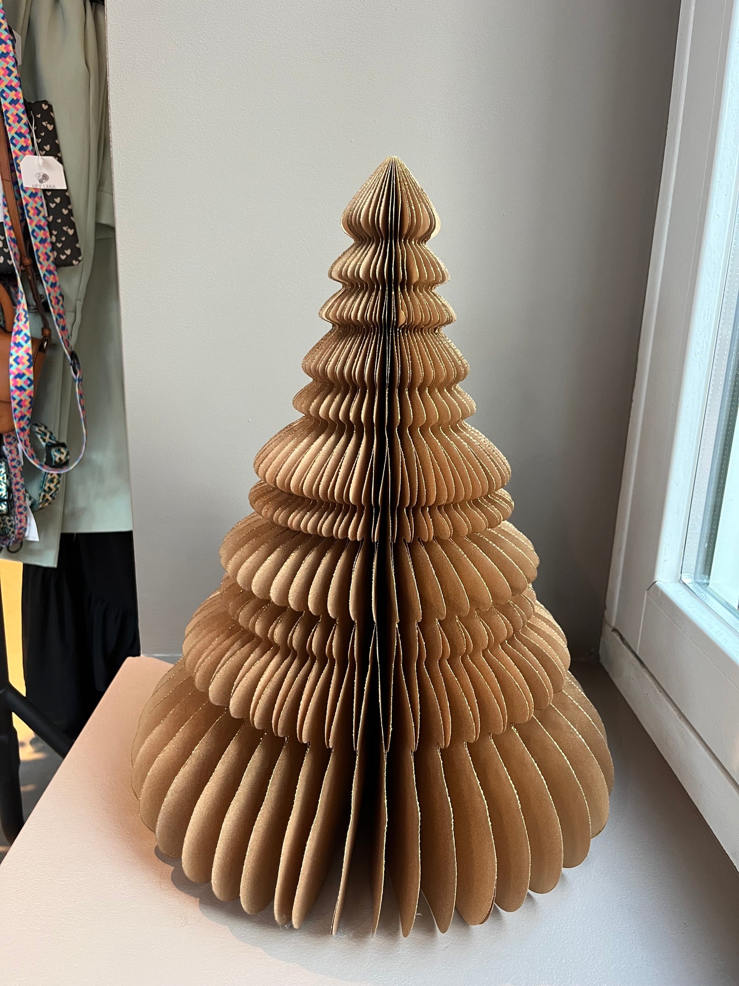 Only Natural | HoneyComb Kerstboom - Champagne