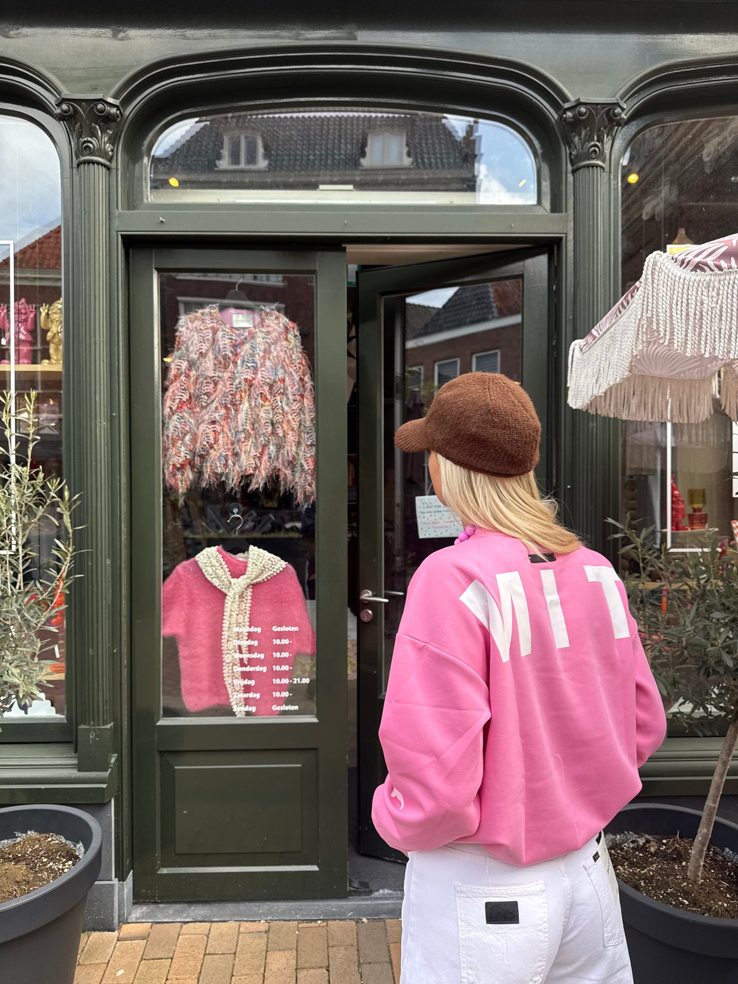 Haute L'Amitié | Maxi Split Logo Sweat (HL10413)