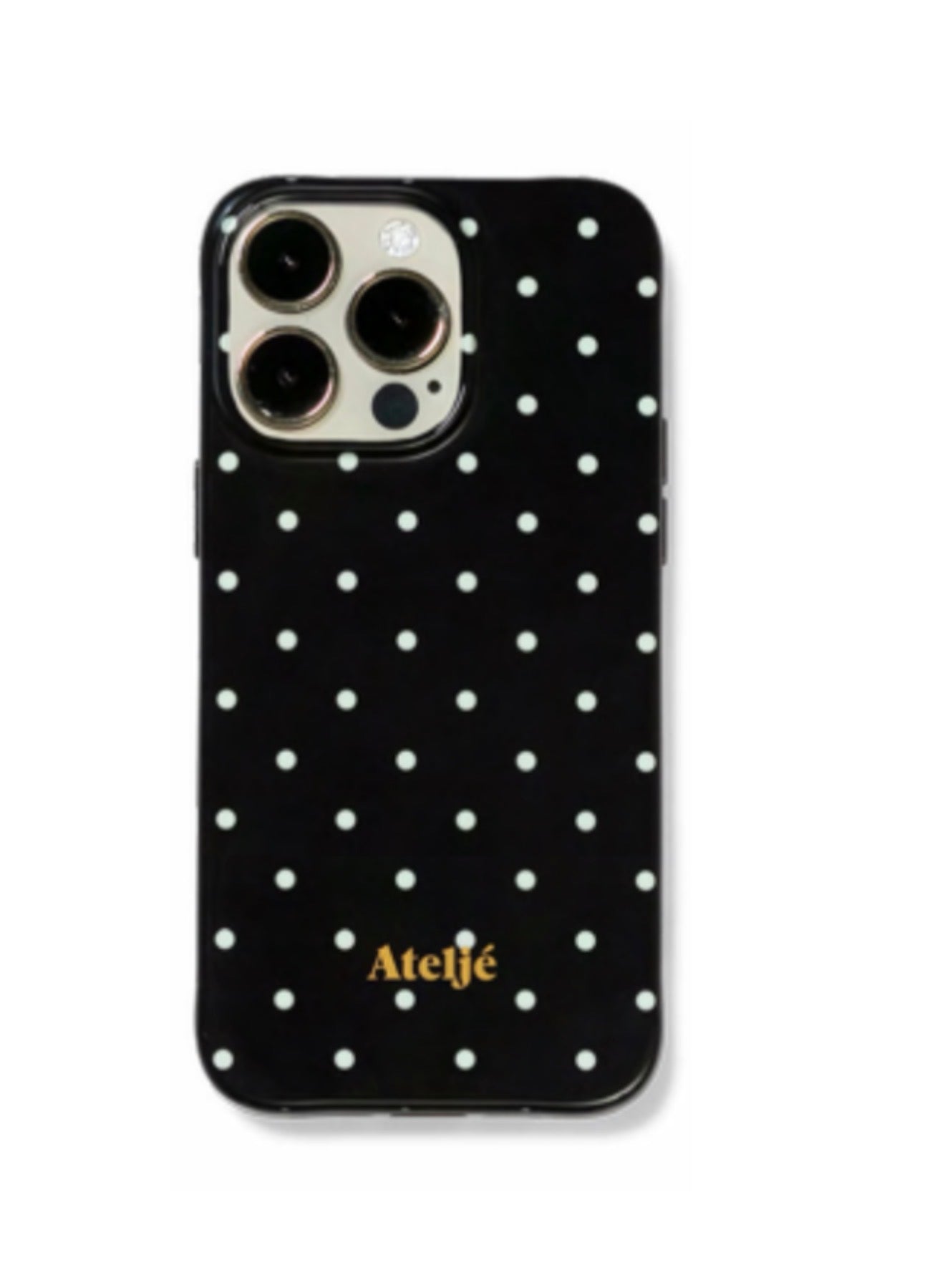 Ateljé | Black Palkadot Without Rings