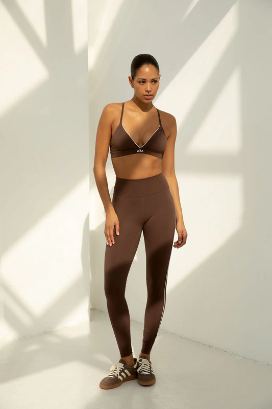 The Lola Club | Demi Legging - Chocolate