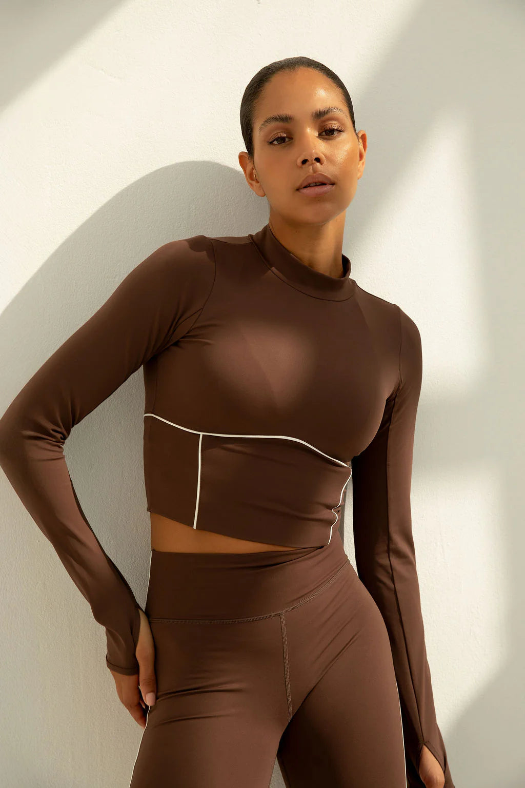 The Lola Club | Demi Top - Chocolate