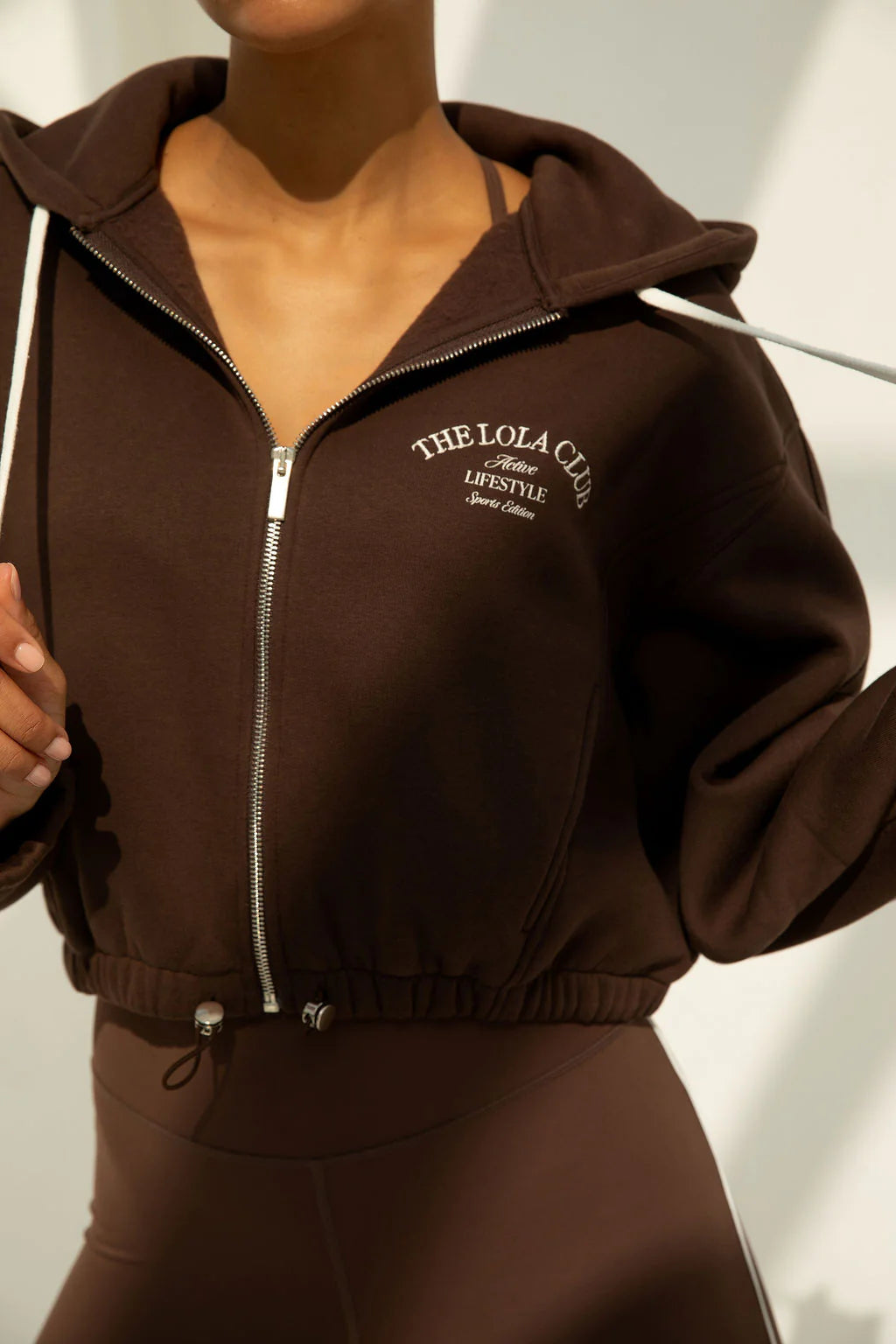 The Lola Club | Maya Cardigan - Chocolate