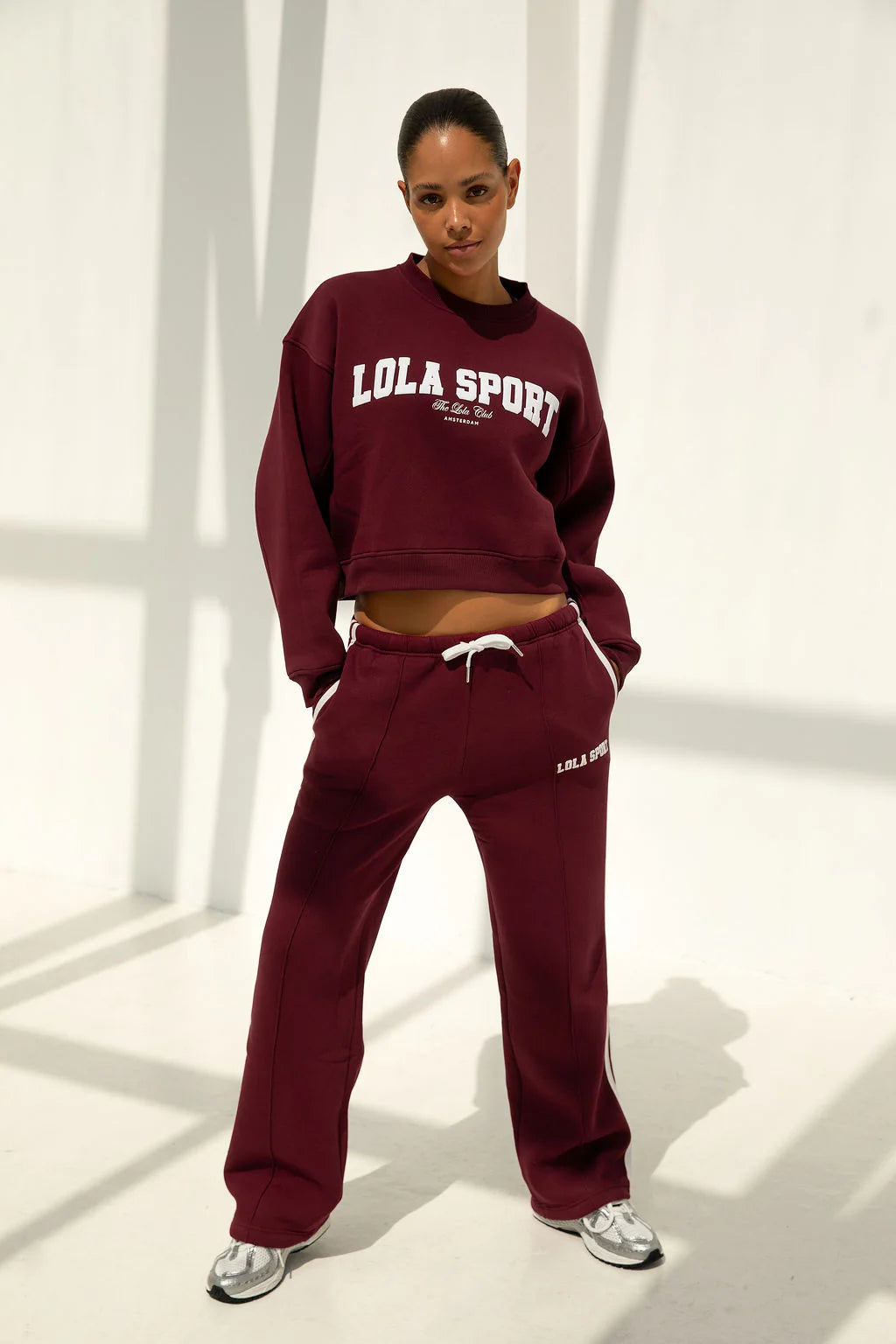 The Lola Club | Jade Pants - Cherry Red