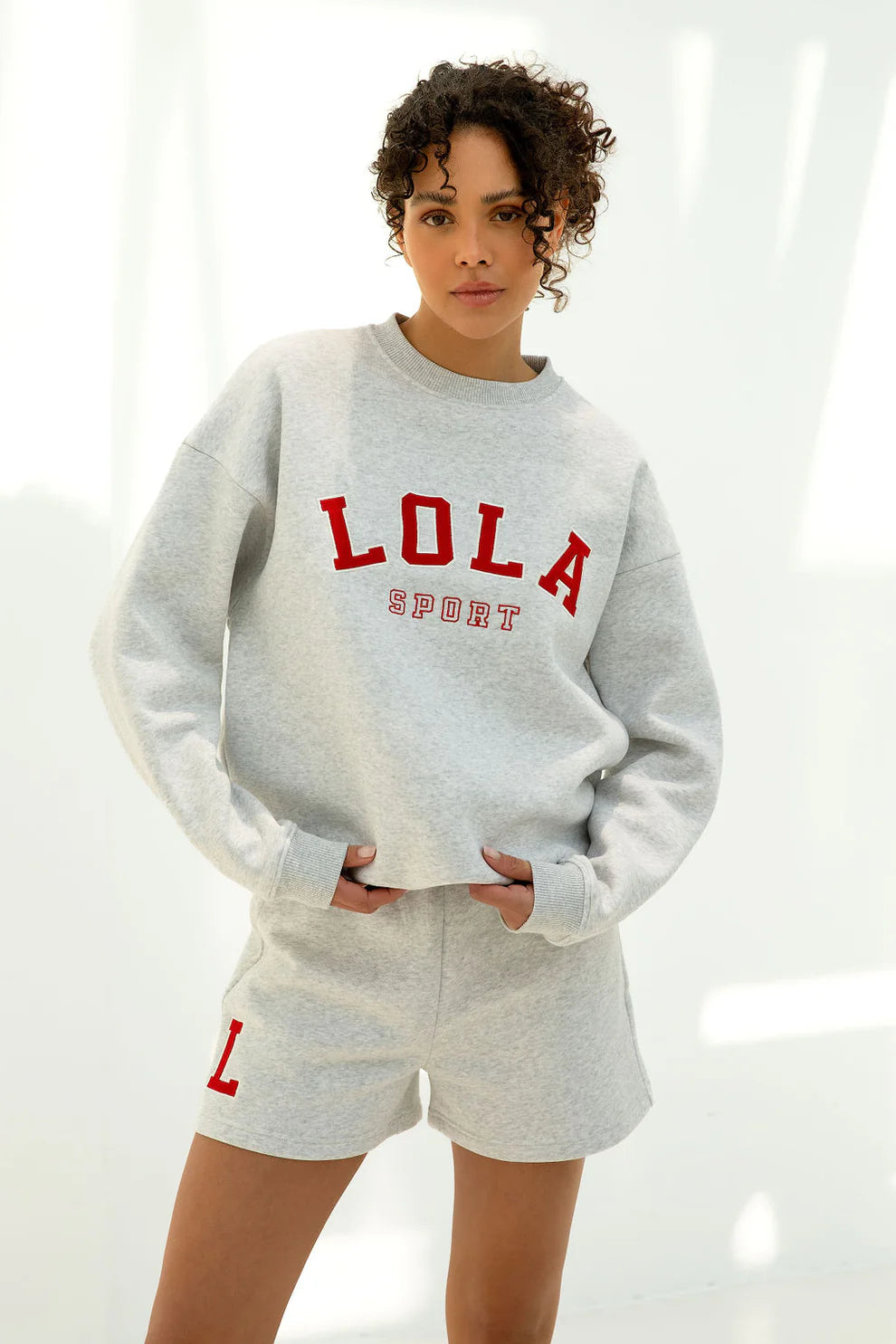 The Lola Club | Milla Sweater - Grey Melange