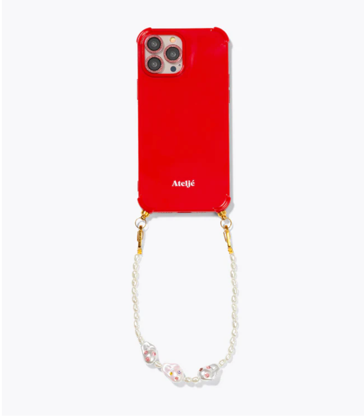 Ateljé | Classic red recycled iPhone case