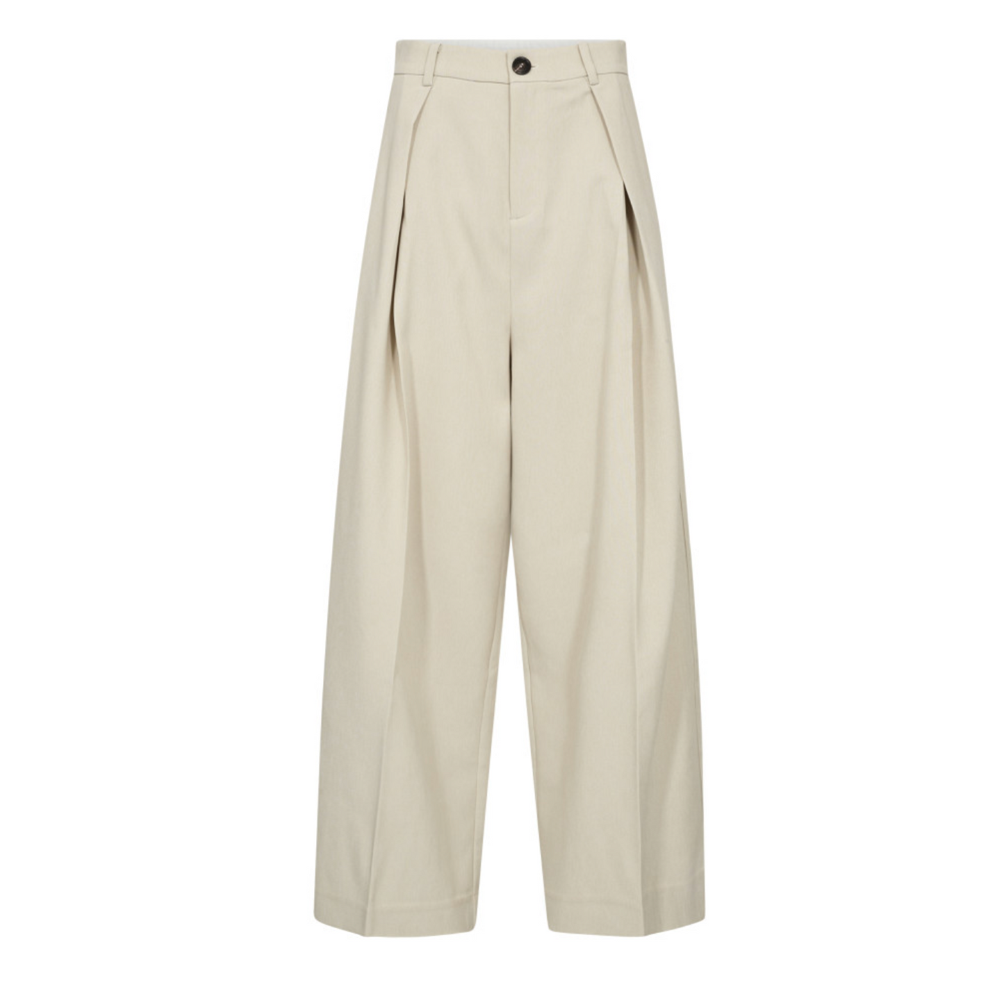 Co'Couture | Nanacc Pleat LL Pant - Bone (251-31479)