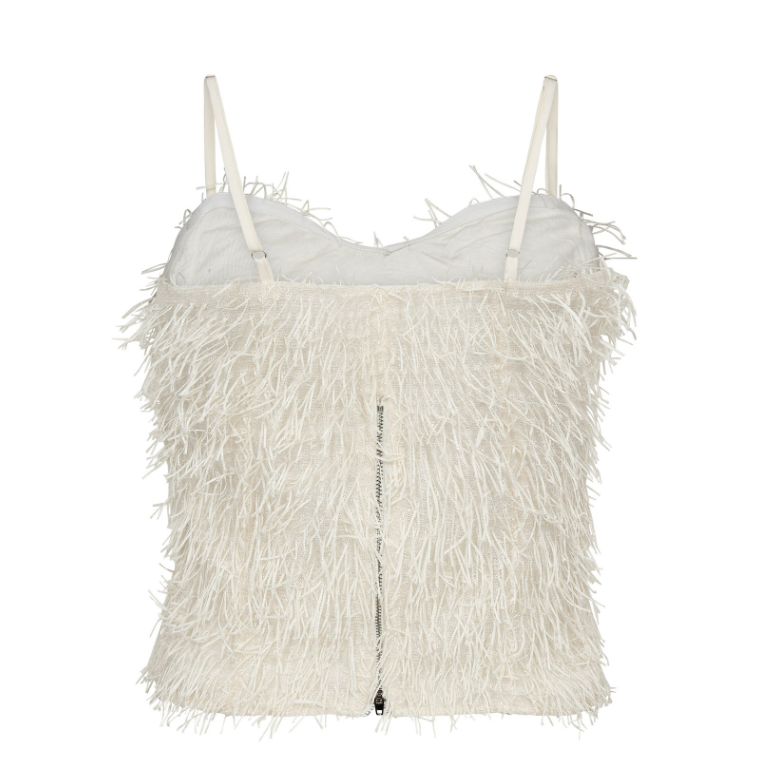 Co'couture | GonzoCC V-Top - Off White (35955)
