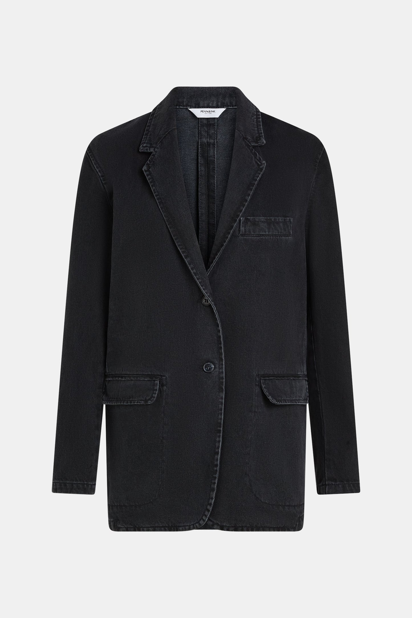 Penn & Ink | Blazer - Black Jeans (W25Z799)