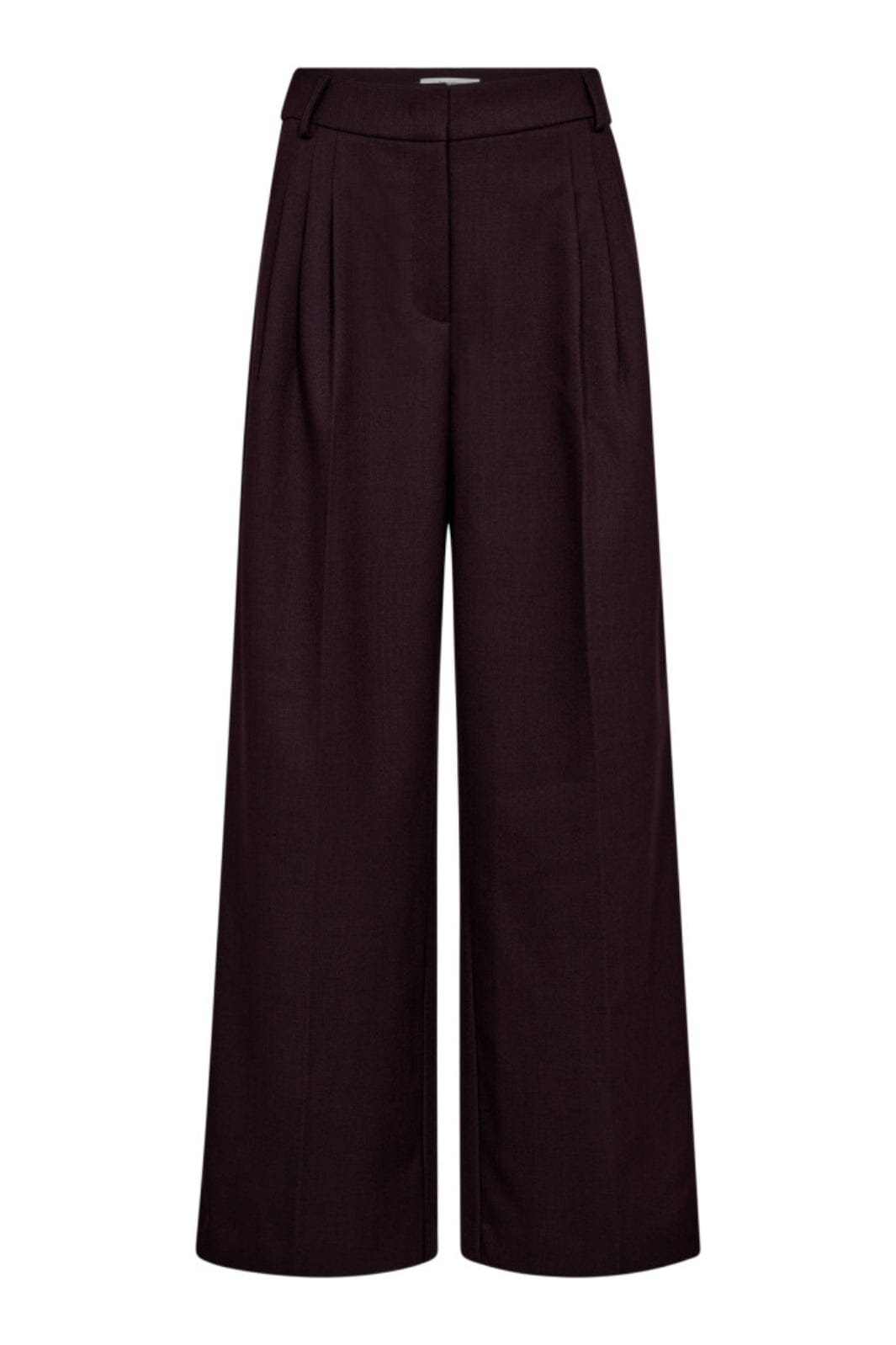 Co’Couture | AlmiraCC Pleat LL Pant - Plum (31623)