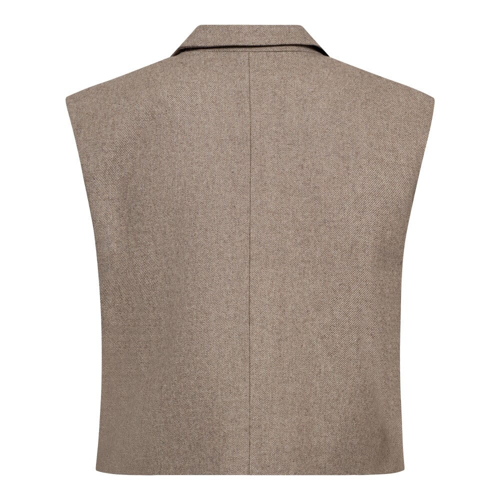 Co'Couture || MeeraCC Vest - Walnut