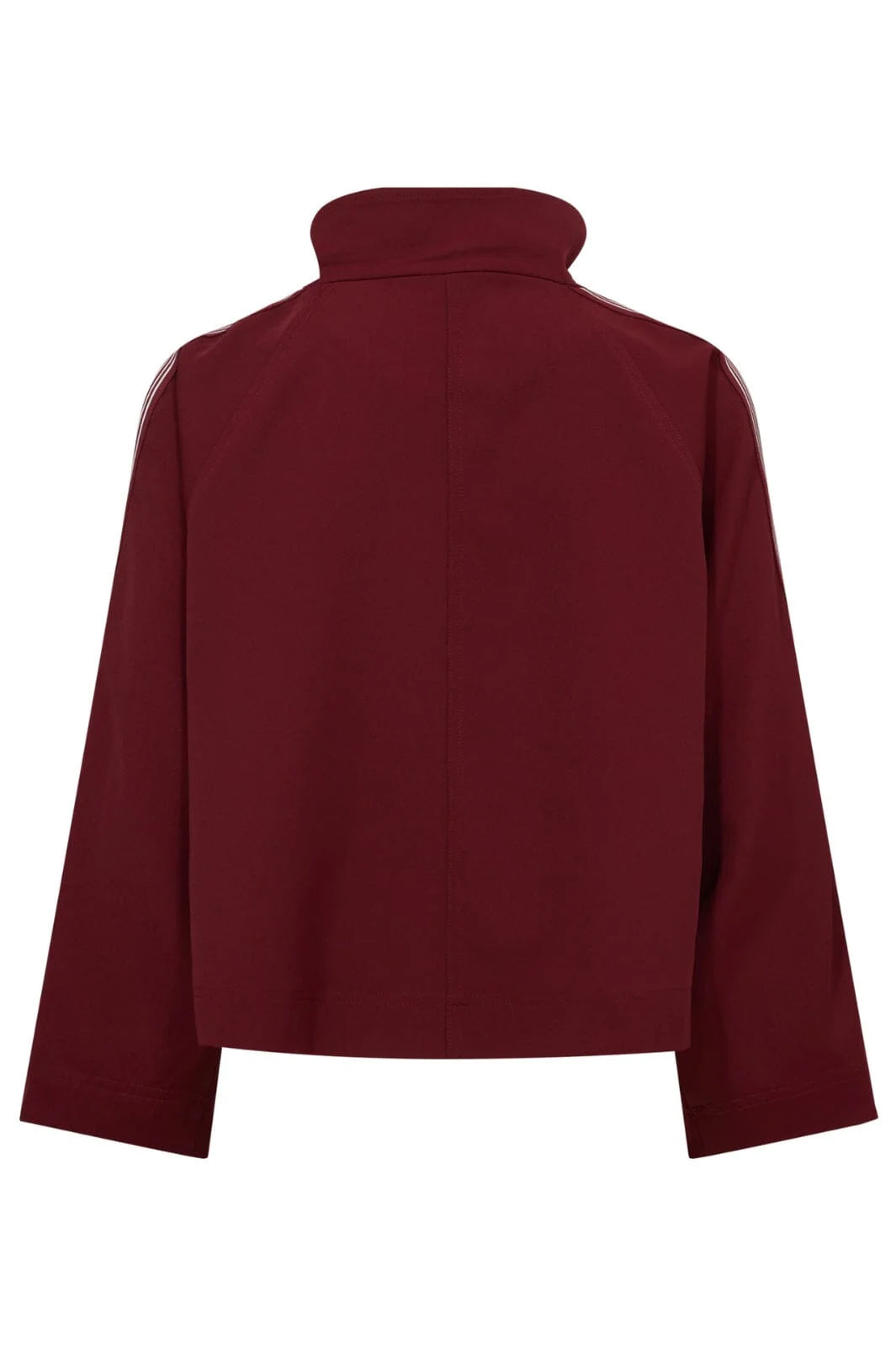 Co'Couture | Aminacc Box Jacket - Burgandy (199-30342)