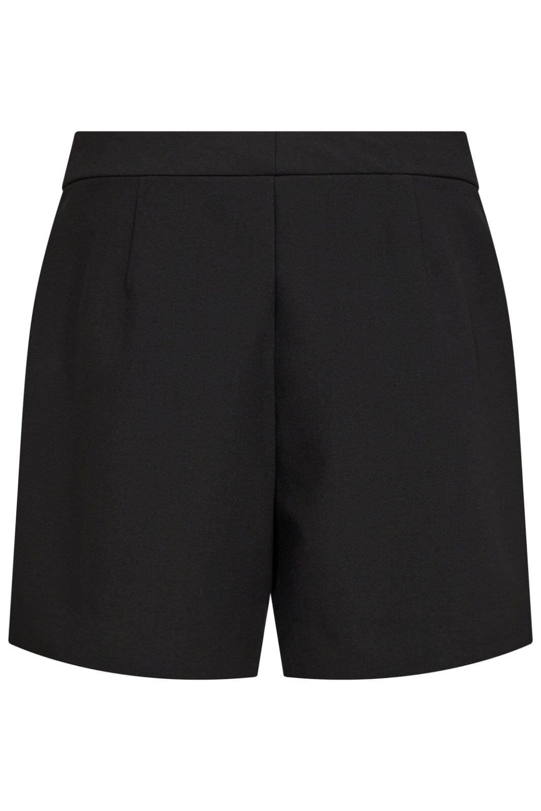Co'Couture | VolaCC Crop Pleat Shorts - Black