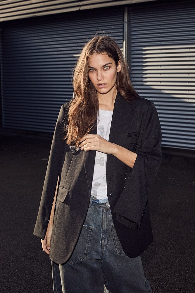 Haute L'amitié | Premiere Hook Blazer - Black