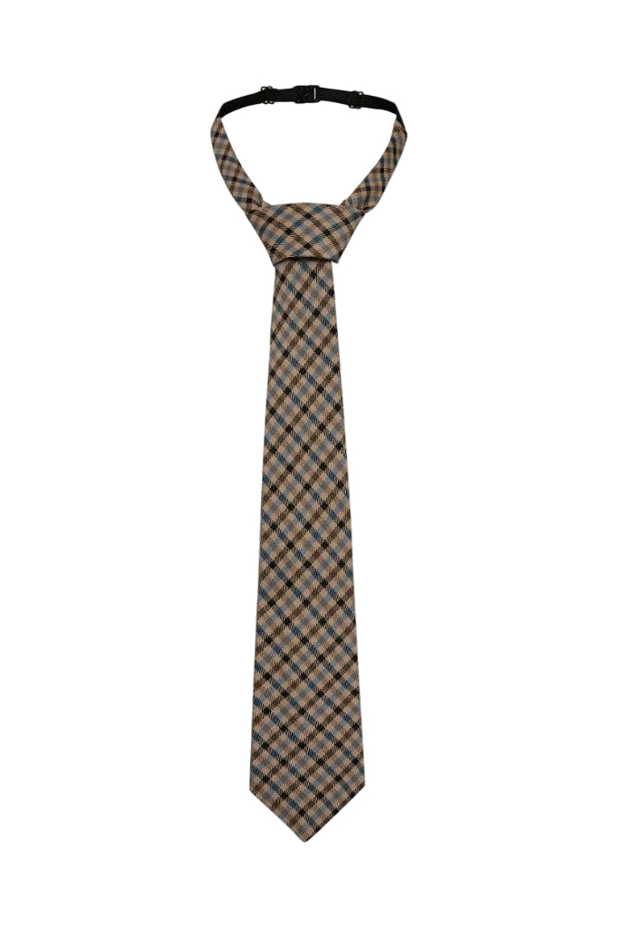 Haute l'Amitité | Check Tie - Blue Check (HL10808)